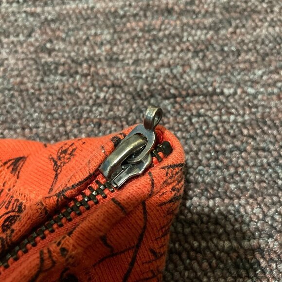 Vintage‎ Volcom Ryan Sheckler Orange All Over Print Monster Hoodie S Small - Picture 3 of 12